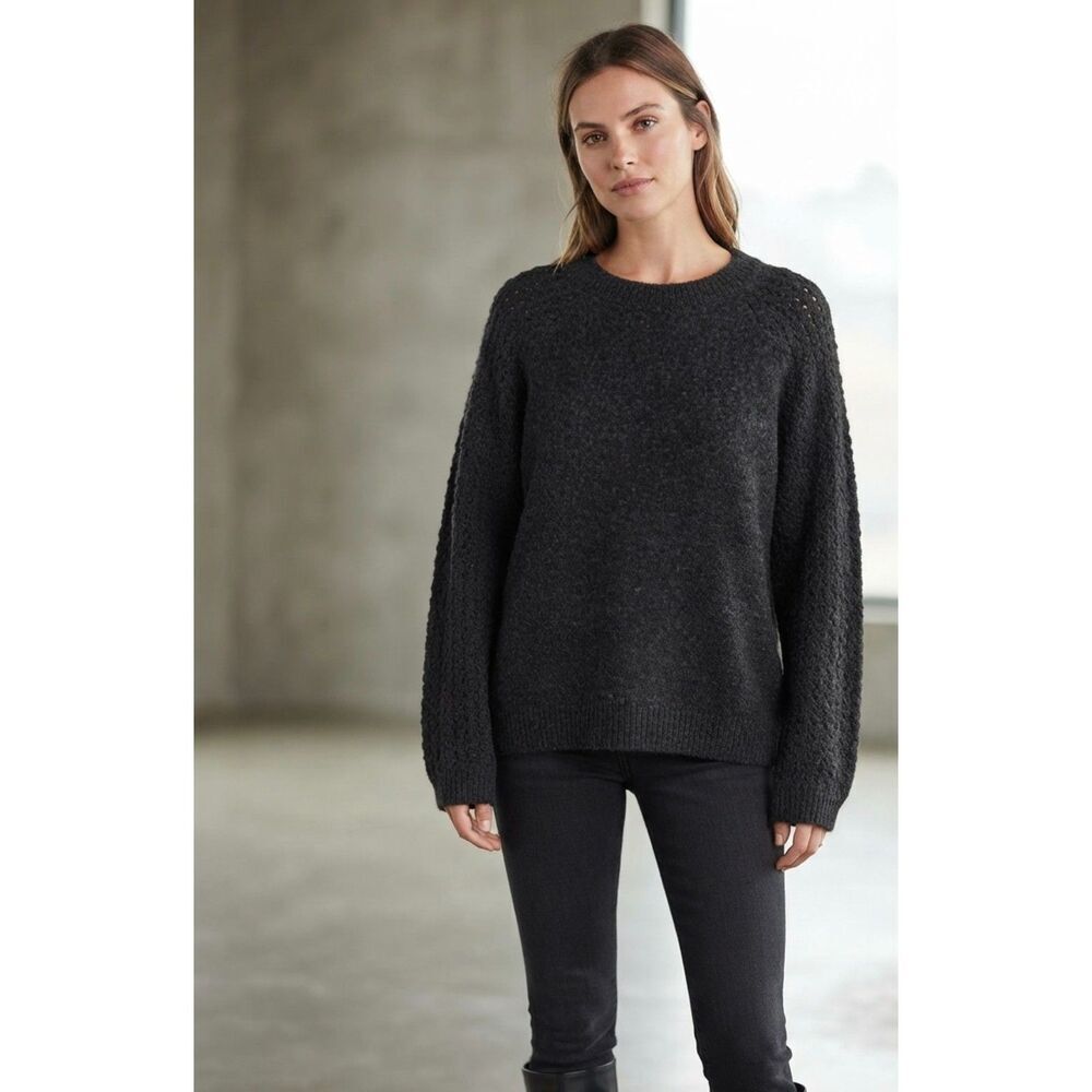 Sanctuary Black Oversized Knit Sweater - New With Tags - Size L